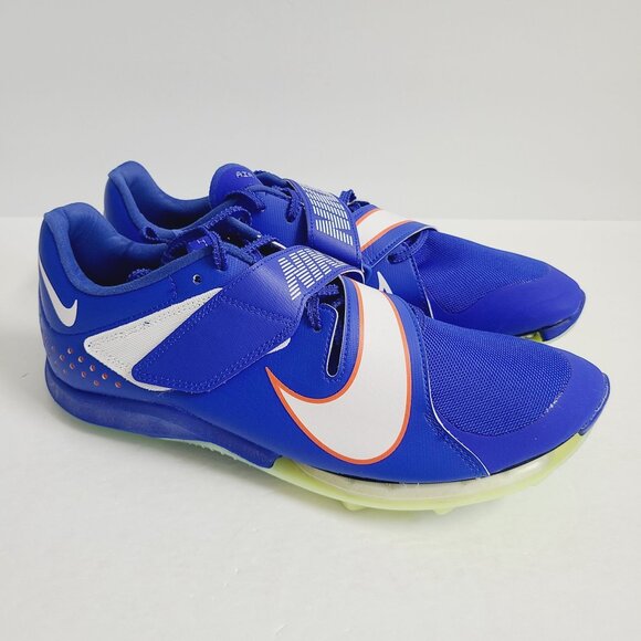 Nike Air Zoom LJ Long Jump Elite Track & Field Shoes SPIKES CT0079-400 Size 9.5 main image 5